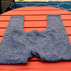 Five for 25 Place stretchy, gray, medium weight  leggings